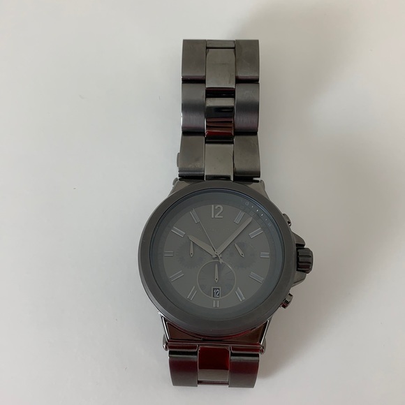 New Michael Kor’s Men’s Gunmetal Grey Watch
